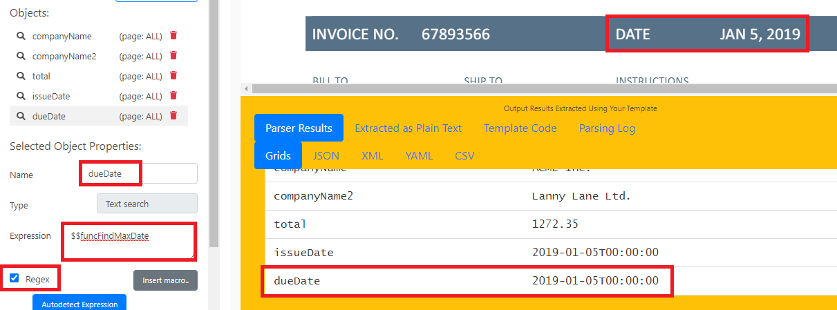 funcFindMinDate